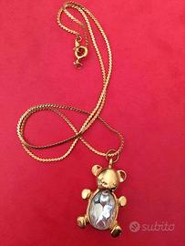 Collana vintage Trifari orsetto 🧸