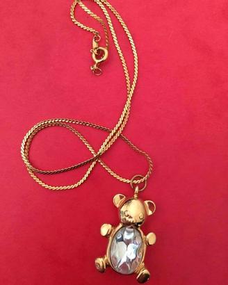 Collana vintage Trifari orsetto 🧸