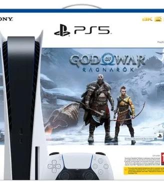 PlayStation 5 STANDAR PACK GOD OF WAR + GIOCHI + J