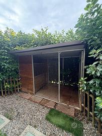 serraglio 3X2 con cuccia e pkuviale