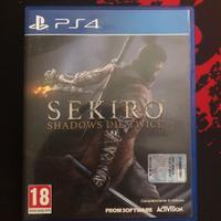 Sekiro Shadows Die Twice Cd PS4