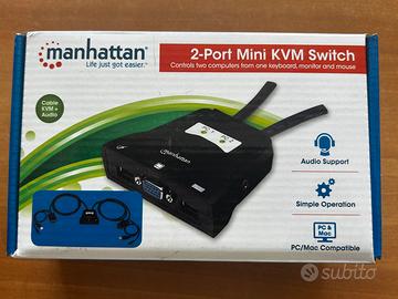 2-Port Mini KVM Switch