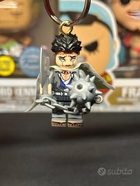 portachiavi gyomei demon Slayer |compatibile LEGO