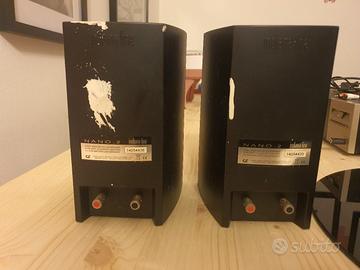 Amplificatore con 2 casse..
