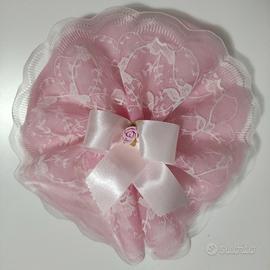 Fiocco rosa per nascita neanata