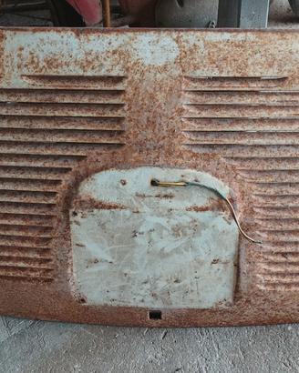 Cofano posteriore Fiat 600 fanalona