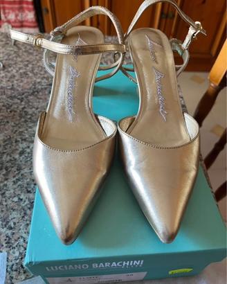 Scarpe dorate