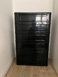Scarpiera Kartell nera Olaf Von Bohr