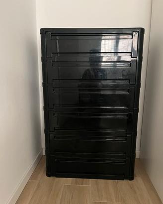Scarpiera Kartell nera Olaf Von Bohr