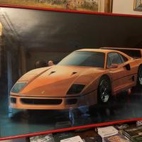 QUADRO UFFICIALE FERRARI F40 ORIGINALE FERRARI