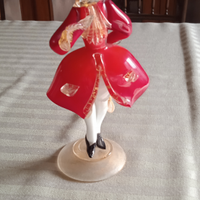Cavaliere veneziano in vetro di Murano