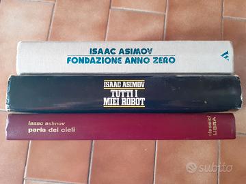 Lotto 3 libri romanzi Isaac Asimov