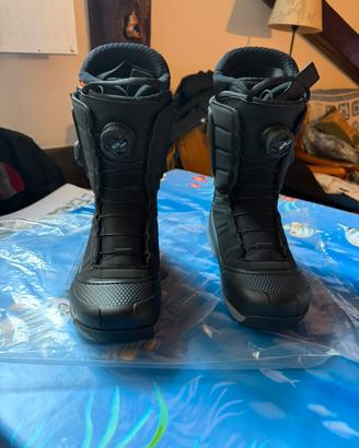 Scarponi da snowboard Union Reset pro black 41