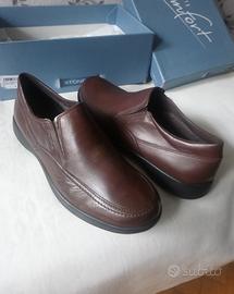 Scarpe uomo slip-on, Stonefly,  in nappa numero 45