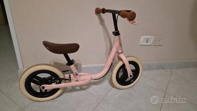 Bici rosa bimba senza pedali decathlon