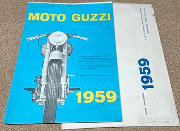 Moto Guzzi Calendario anni 50 vintage 1959