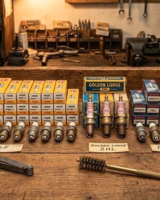 Stock di magazzino ricambio per auto candele