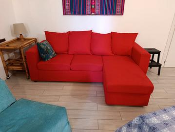 Zona giorno moderna - rosso