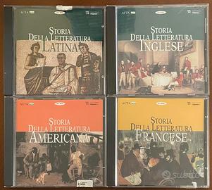 Storia della Letteratura Completa 4 CdRom