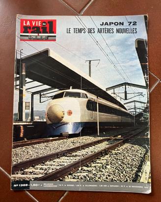 rivista treni La Vie Du Rail 1368 Giappone SNCF