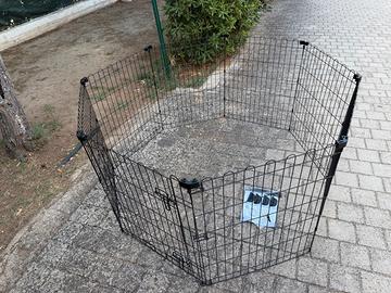 Recinto cancello recinzione per animali in metallo