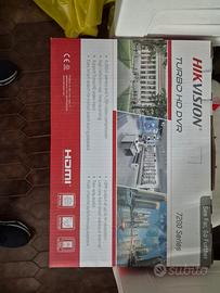hikvision decoder e videocamera per sorveglianza