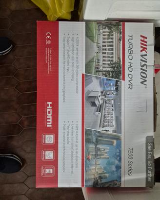 hikvision decoder e videocamera per sorveglianza