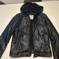 ZARA Boys Giubbotto effetto pelle 11/12