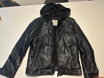 ZARA Boys Giubbotto effetto pelle 11/12