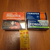 5 pellicole 120 nuove