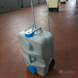 Tanica carrello scarico acque camper-caravan