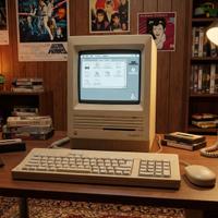 Machintosh SE APPLE da collezione+mouse+tastiera