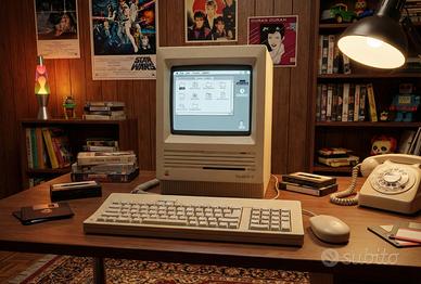 Machintosh SE APPLE da collezione+mouse+tastiera