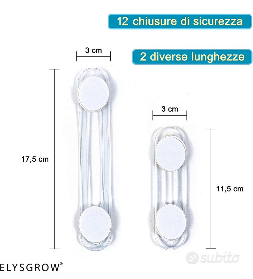 Blocca Cassetti per Bambini Sicurezza 12 pz - Tutto per i bambini In  vendita a Pordenone