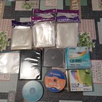 CD-R, CD-RW,  DVD-R, CUSTODIE CD-DVD,  IN BLOCCO