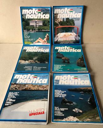 Motonautica rivista mensile vintage