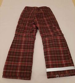 Pantaloni neve sci 9-11 anni