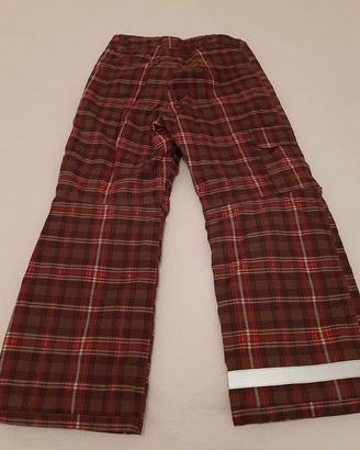Pantaloni neve sci 9-11 anni
