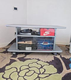 mobiletto Legno e vetro 