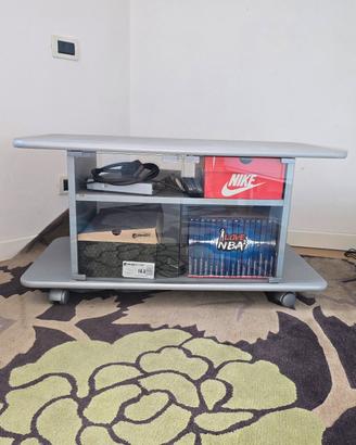 mobiletto Legno e vetro 