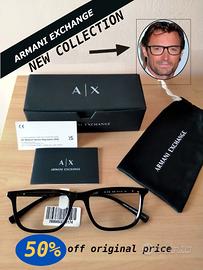 Montatura occhiali da vista uomo Armani Exchange