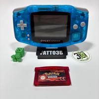 Game Boy Advance – Clear Blue + Pokémon Rubino
