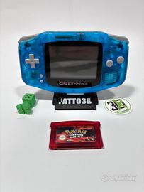 Game Boy Advance – Clear Blue + Pokémon Rubino