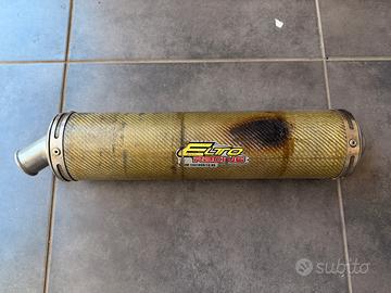Silenziatore Elto Racing per GOKART 2t