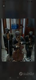 Statue decorative vintage in resina