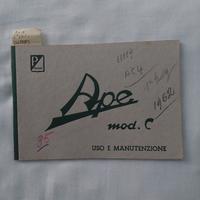 Libretto uso manutenzione Ape AC4 1ª edizione