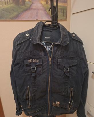 Rara giacca vintage anni 90 military bikers