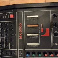 cibes mx6000 mixer analogico da studio 