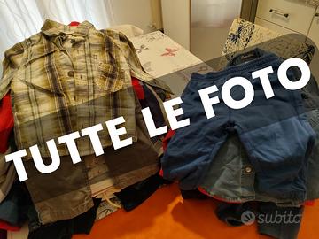 Abbigliamento vestiti bambino 9-12 mesi invernale
