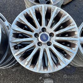4 - CERCHI IN LEGA FORD 7X17 5X108 ET50 CB 63,4